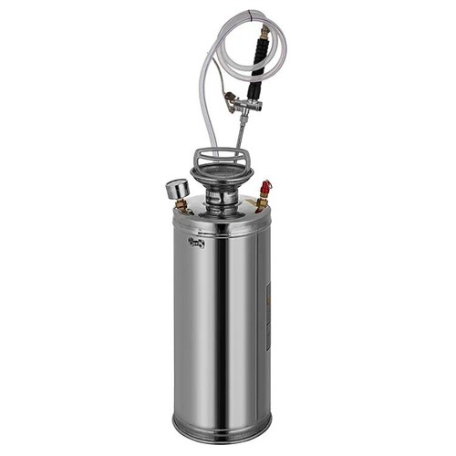 3 Gallon 12L Stainless Steel Hand Pump Sprayer – Heavy-Duty For Garden, Lawn, Farm & Greenhouse Use