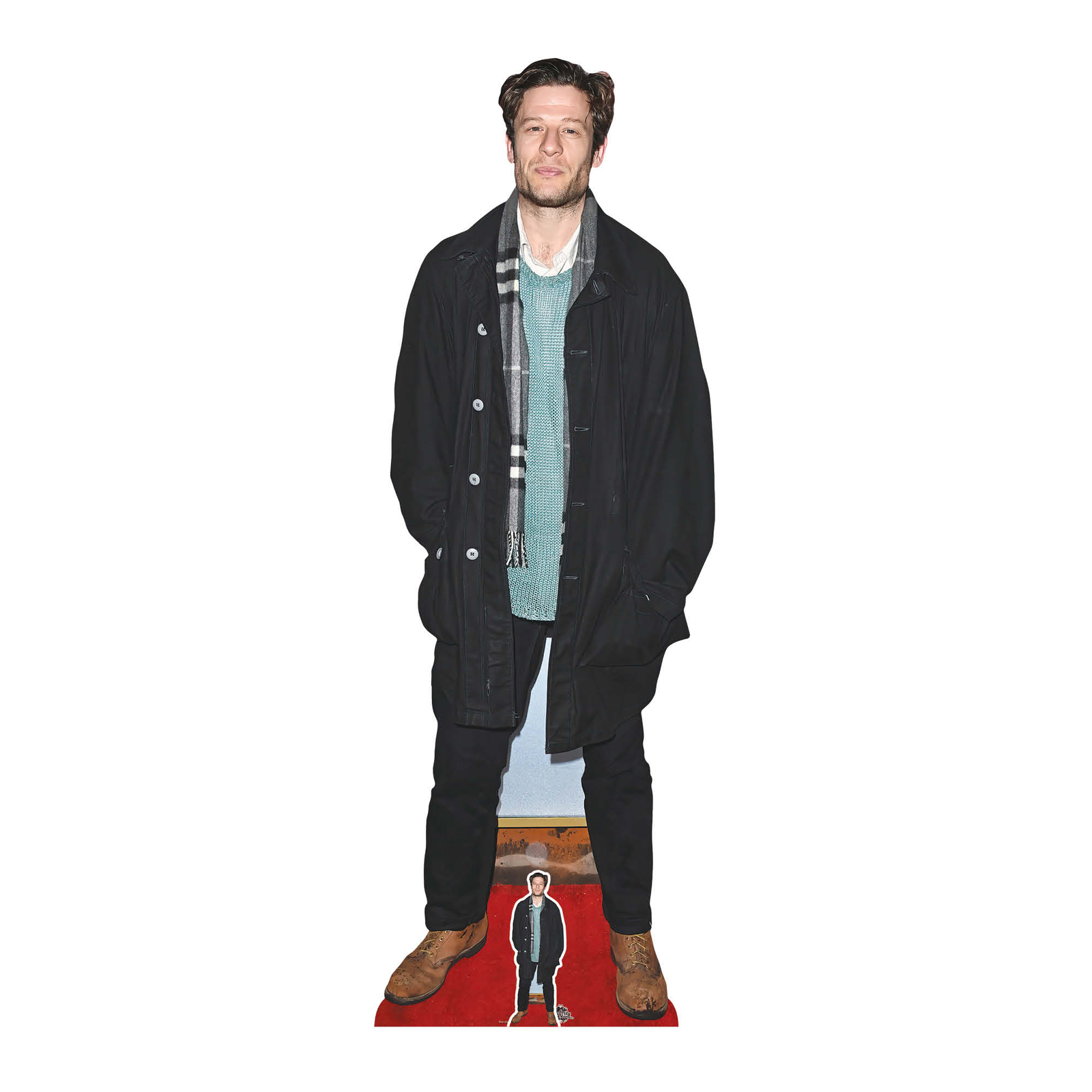 James Norton Blue Jumper Lifesize Cardboard Cutout with Free Mini Standee