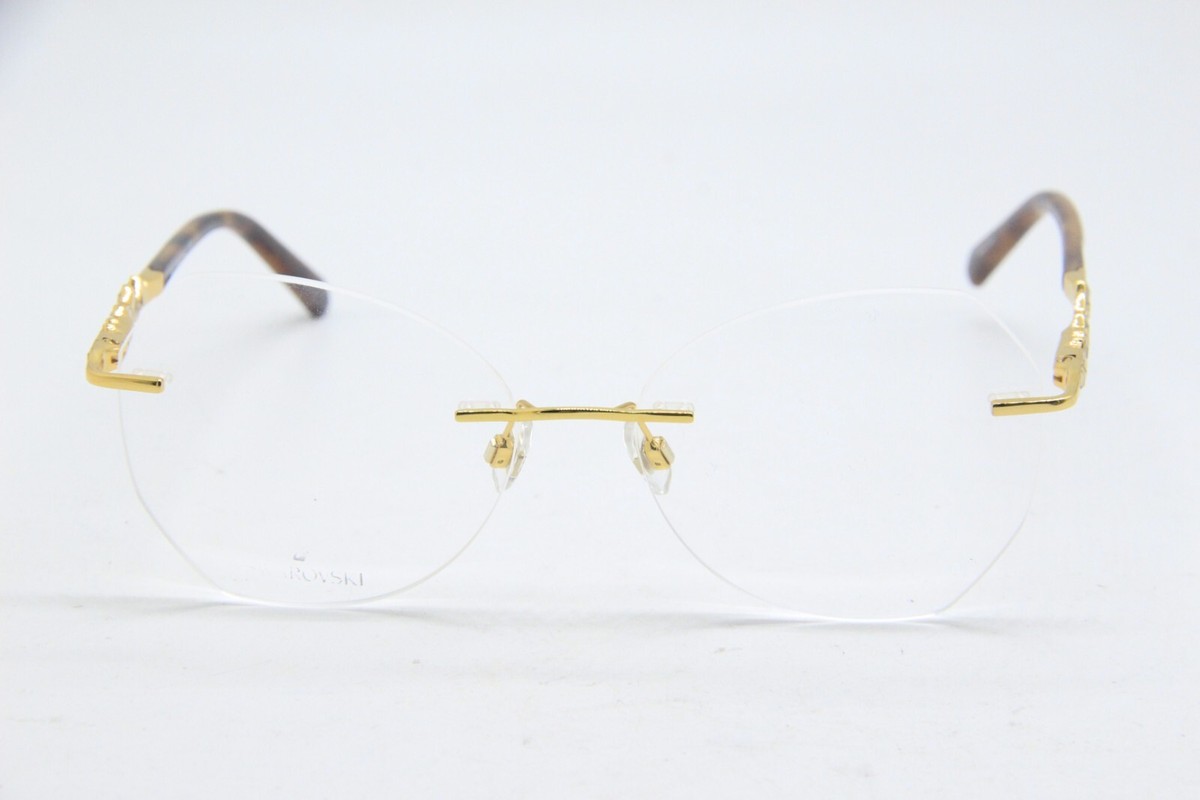 【送料,関税込】SWAROVSKI メガネ SK5453 NEW SWAROVSKI SK 5345 030 GOLD HAVANA AUTHENTIC EYEGLASSES