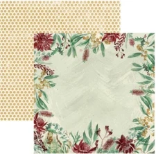 Under Gum Leaves - Bottle Brush, DS, Scrapbook Paper, Kaisercraft P2831