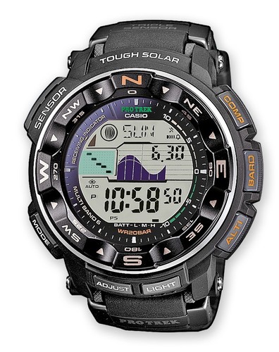 Casio PRW-2500-1ER Orologio Pro Trek Radiocontrol Solare Altimetro Barom.  Termom | eBay