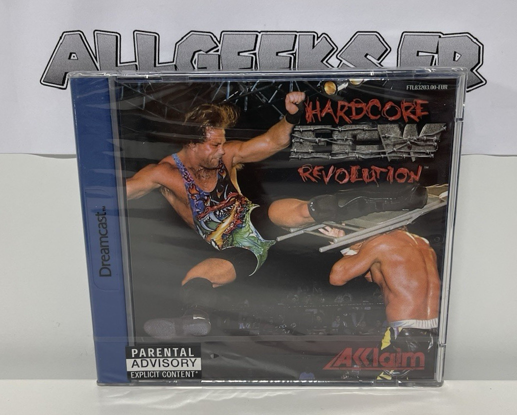 ECW Hardcore Revolution - VERSION FRANCAISE - NEUF SOUS BLISTER - Sega Dreamcast
