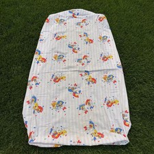 VTG 1984 Dundee Disney Baby Donald Daisy Duck Crib Sheet 100% Cotton USA Made