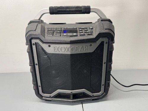 EcoTrek by Ecoxgear Portable Audio Boombox Radio Waterproof Outdoor Camping