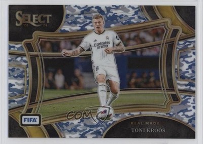 2023 Panini Select FIFA Field Level Winter Camo Prizm 29/99 Toni Kroos #212 13bp