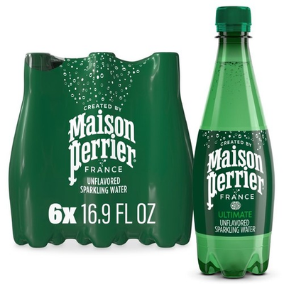 #ad Maison Perrier Ultimate Sparkling Water 16.9 fl oz 6 Pack Bottles $5.74