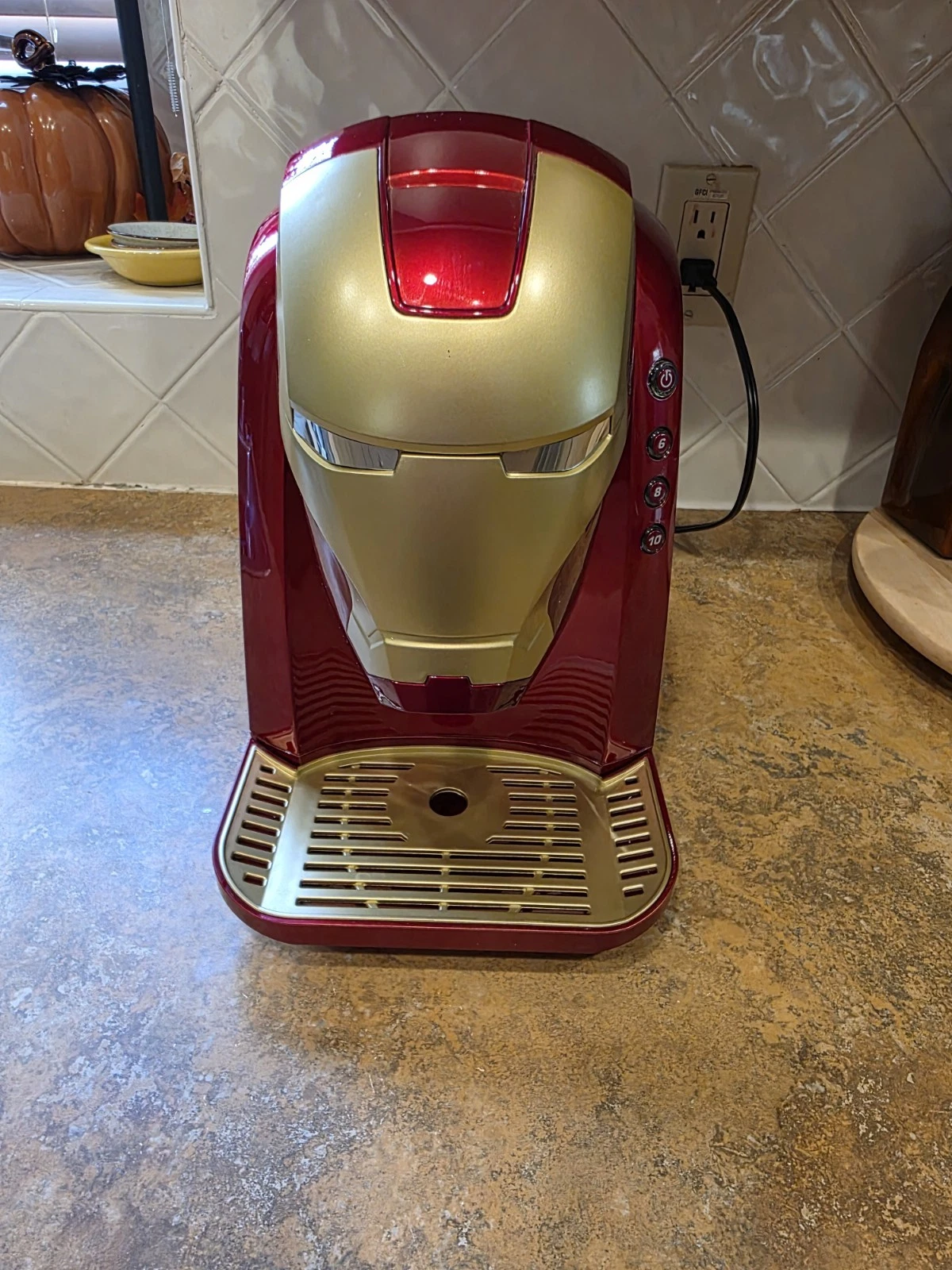 Rare Iron Man Marvel Coffee Maker Single Serve K-Cup Brewer Complete Never Used
Opens in a new windo