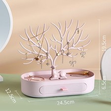 Exquisite Jewelry Tree Display Holder Elegant Tree Tower Jewelry Rack
