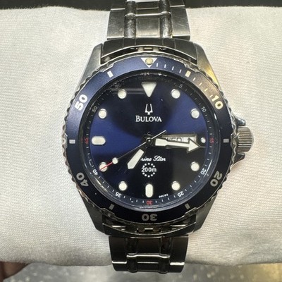 Bulova Marine Star Men s watch C8671142  40mm Case