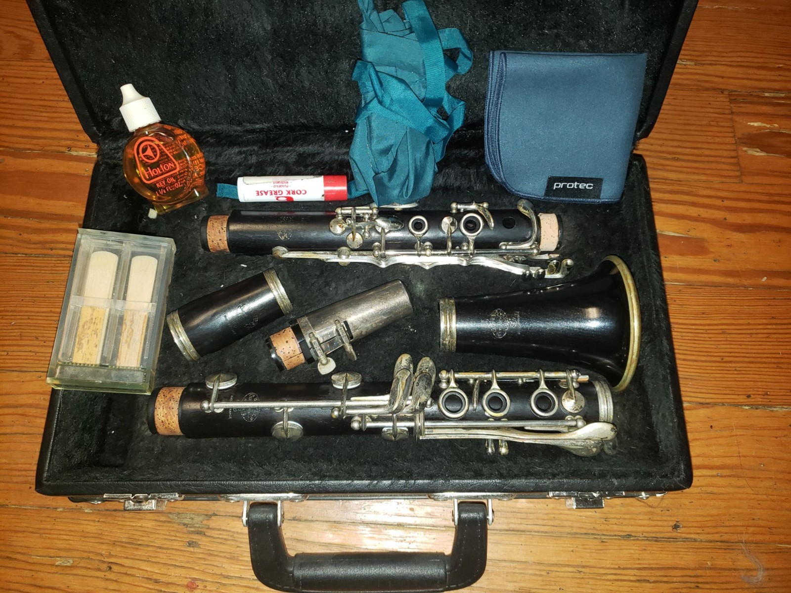 Clarinete Crazy Cheap Buffet Crampon R13 Bb--Nuevo Valentino Master's Pads, ¡Extras!