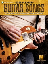Graded Guitar Songs Beginner Sheet Music Lesson Tab Play-Along Book Online Audio