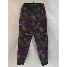 Polo Ralph Lauren Camo Joggers Horse Print Boys L 14-16 Lounge Pants