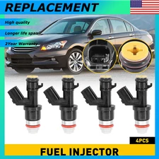 For Honda Accord 2009-2010 L4 2.4L Coupe?4 Fuel Injector 2.6" (65mm) Accessories