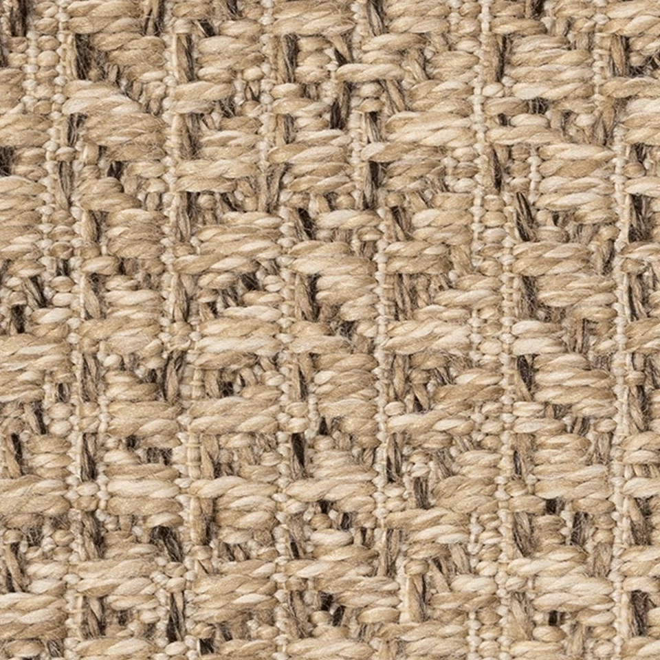 Outdoorteppich in Sisal-Optik für Balkon, Terrasse und Garten - Bild 3 von 4