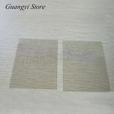10pcs Transparent Mica Sheet 50 50 0.1mm Natural Non-porous Mica Gasket