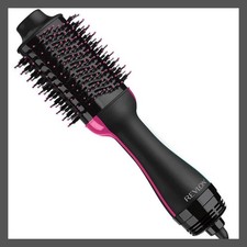 Revlon One-Step Volumizer Hair Dryer Hot Air Brush Blow-Dryer Styler Ionic Black