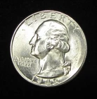 1948-P WASHINGTON QUARTER - SUPERB GEM BU - 90% SILVER