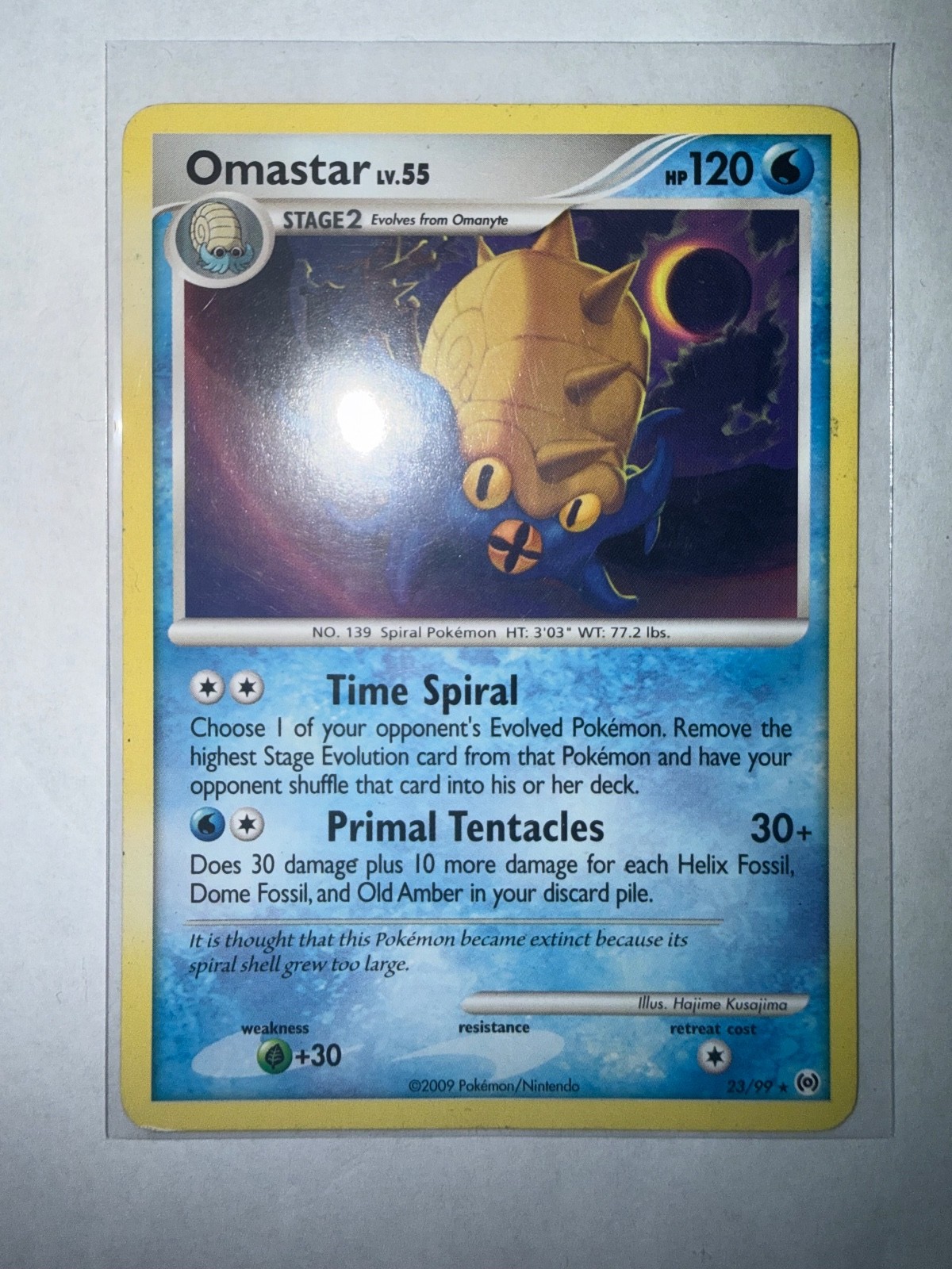 Omastar Rare Arceus 23/99 LP