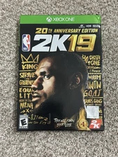 NBA 2K19 - 20th Anniversary Edition - Microsoft Xbox One  SEALED w/ Extras