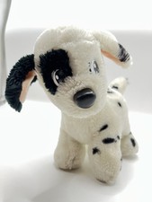 Vintage 101 Dalmatians  Patch  Puppy Plush 8  Stuffed Animal Disney Mattel 1991