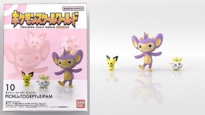 Bandai Scale World 1/20 – Hop Et Baiwooluu (Wooloo) – Pokémon – Neuf Scellé