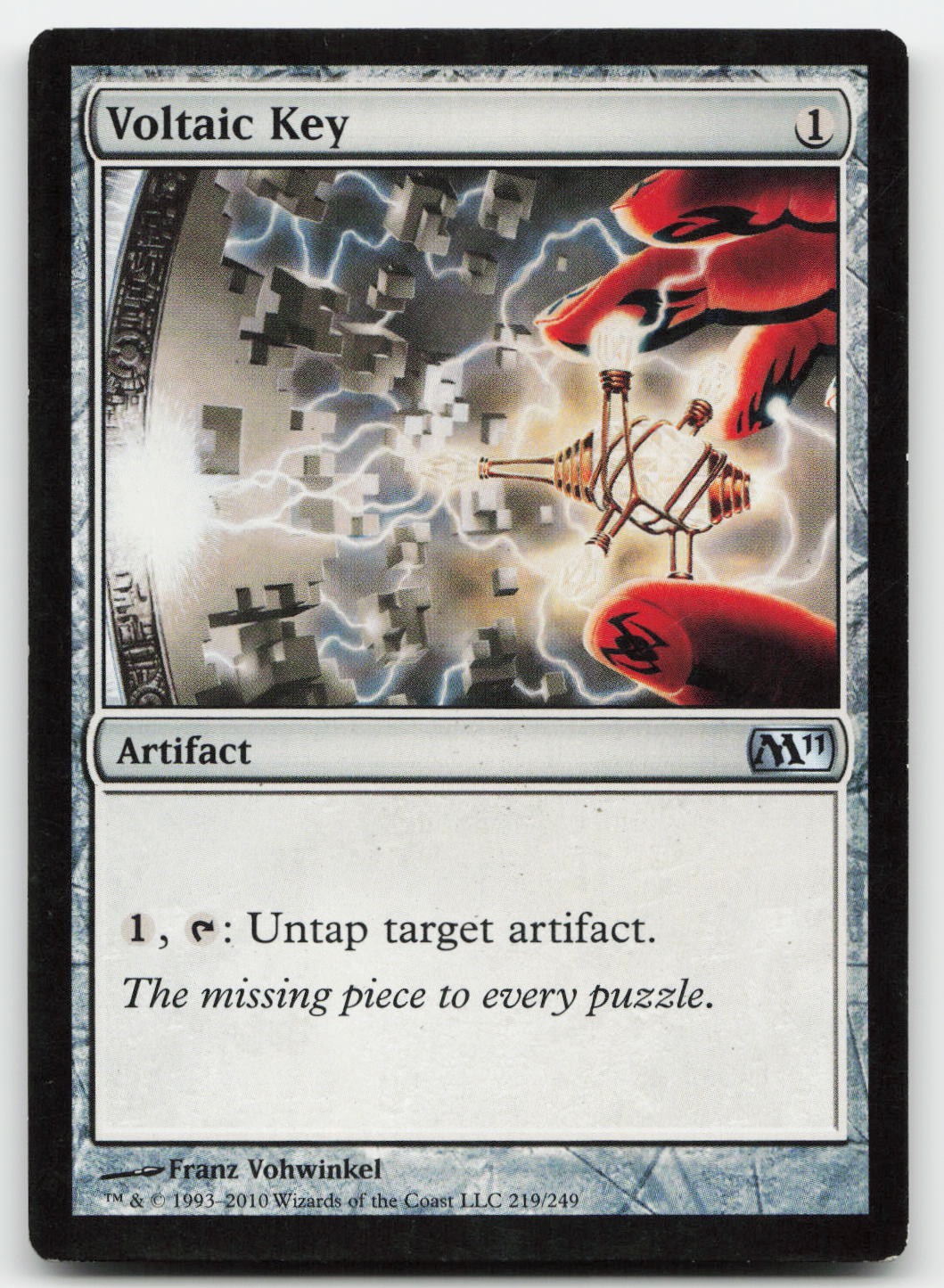 Voltaic Key #219 (LP) Magic 2011 M11 Magic MTG