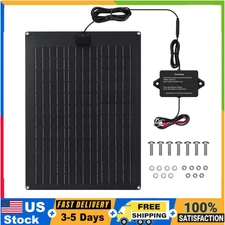 20W Solar Battery Charger Maintainer 12V Panel Kit MPPT Waterproof