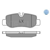 Meyle BremsbeläGe Bremsbelegsatz Hinten FüR Mercedes-Benz V-Klasse Vito