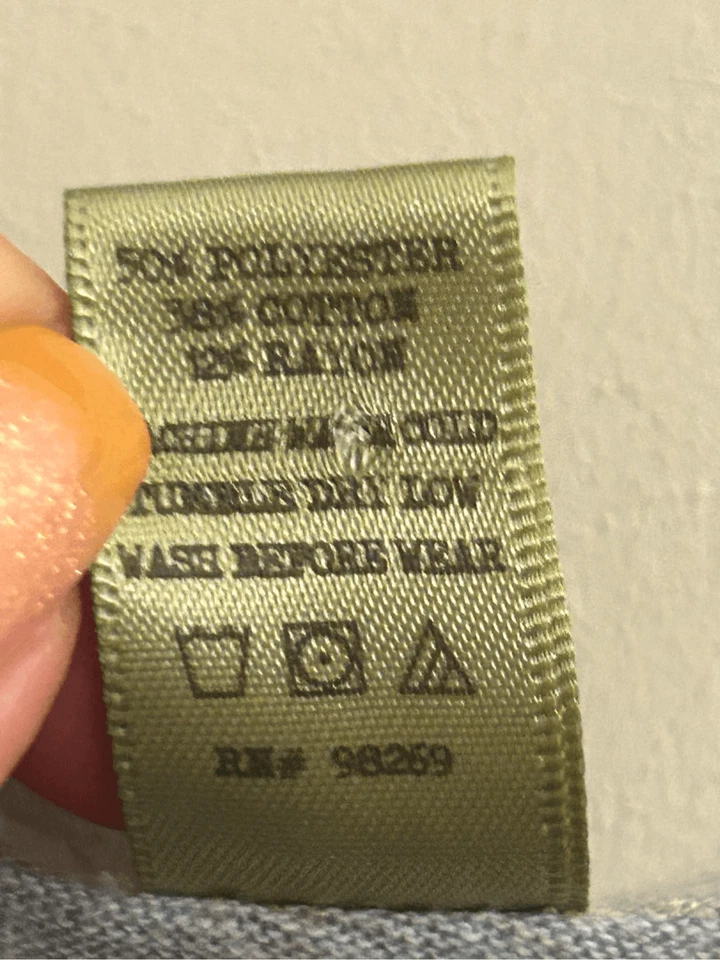 Camiseta sin mangas Pure Barre azul jaspeado talla M súper suave entrenamiento atlético yoga Pilates Foto 4 de 4