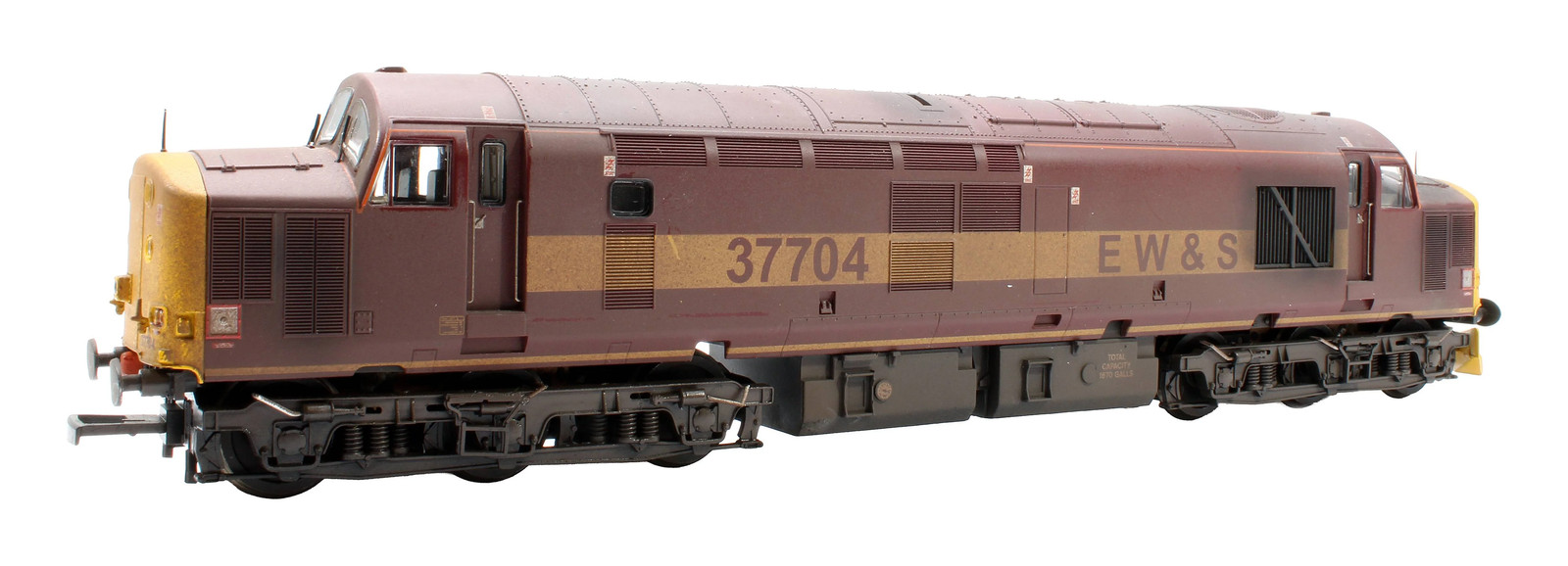 BACHMANN OO GAUGE 32-390DBDS EW&S CLASS 37 37704 STEAM LOCO *DCC SOUND*