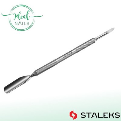 Edelstahl-Doppelinstrument STALEKS SMART PS-51/3 Pusher abgerundet / Pike