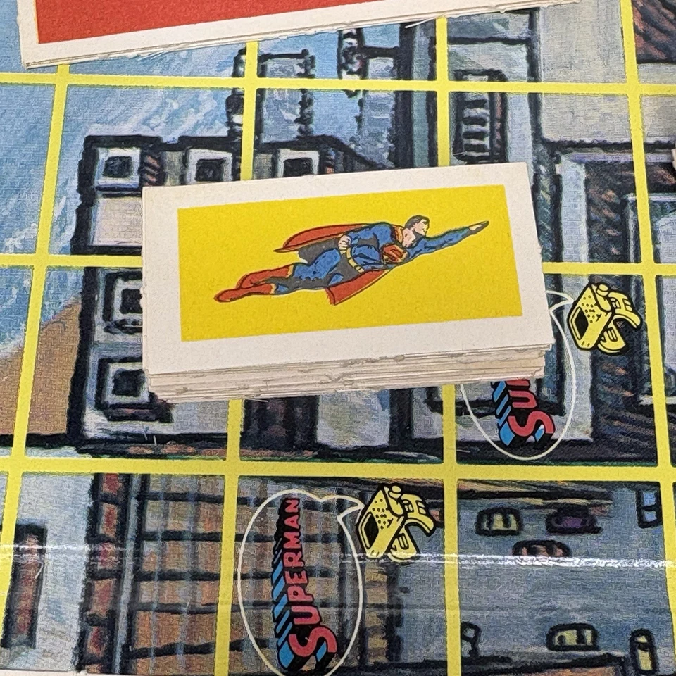 Vintage Hasbro Superman Board Game DC Comics Inc 1978 100% Complete Super Man - Image 4 of 4