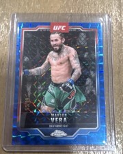 Topps Chrome UFC Blue Refractor Marlon Vera #151 /99 Mixed Martial Arts MMA 2025