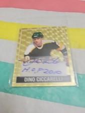 2025 Leaf Metal 1/1 Hall Of Famer Dino Ciccarelli Inscribed Autograph 