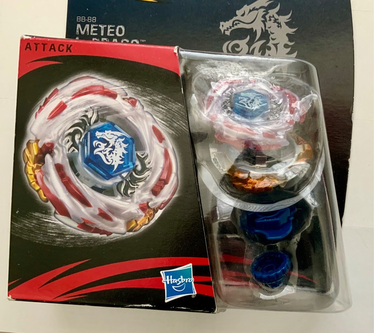 NEW HASBRO BEYBLADE LEGENDS BB-88 METEO L-DRAGO LW105LF USA SELLER