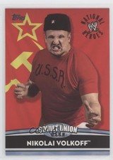 2010 Topps WWE National Heroes Nikolai Volkoff #NH14 06e0