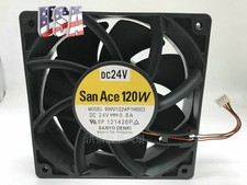 1PCS SANYO Fan 9WV1224P1H003 24V 0.8A 12038 12CM 4 Pin Inverter cooling fan