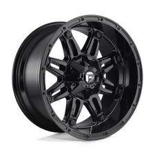 Fuel Hostage D625 20x9 -12 Gloss Black Wheel 6x135 6x139.7 Qty 1