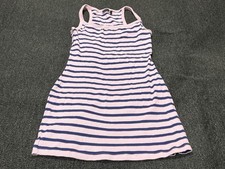 ASOS DESIGN Tank Dress Womens 12 Pink Ribbed Scoop Neck Stretch Knit Sleeveless