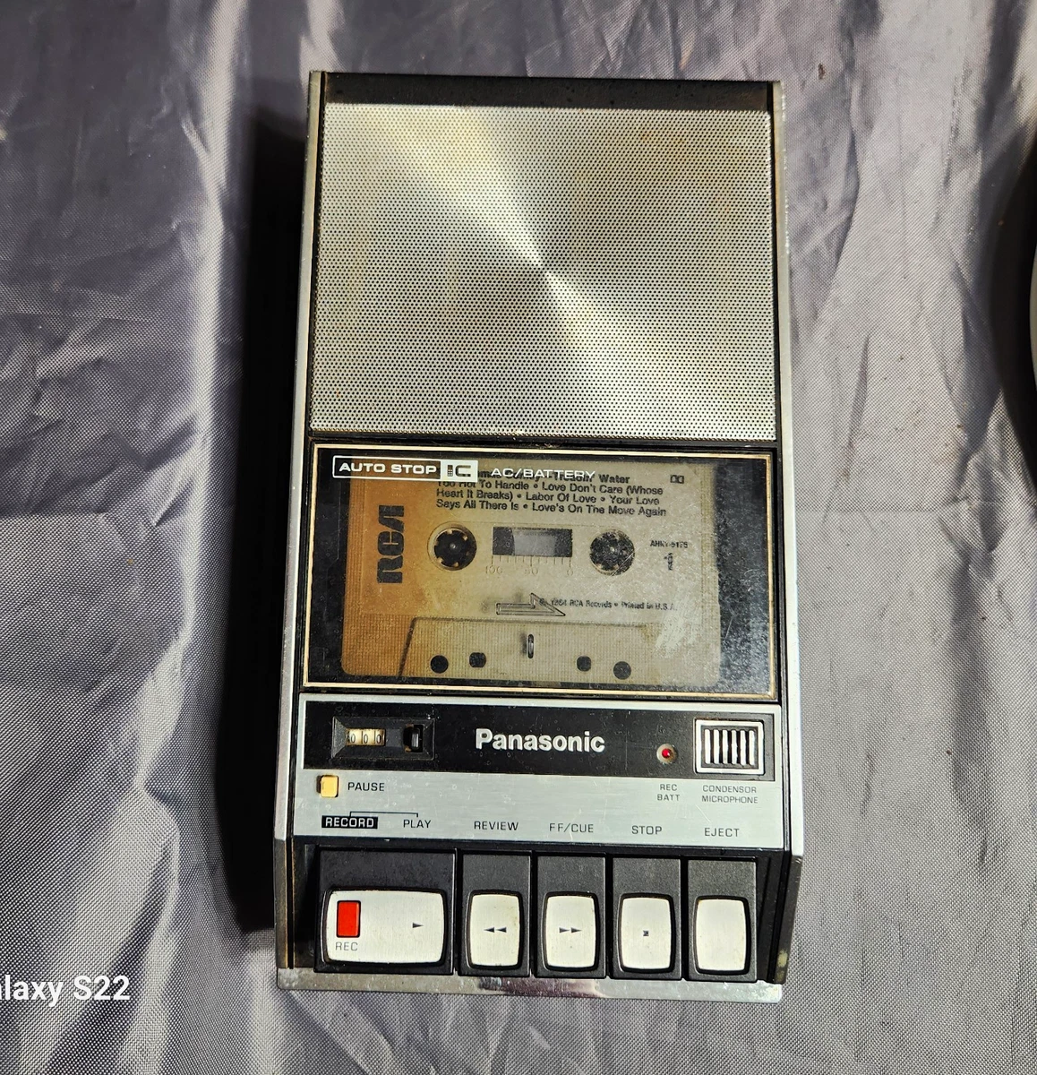 panasonic cassette tape recorder products for sale | eBay