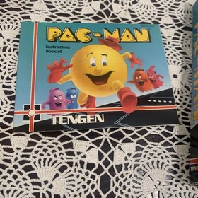 PAC MAN -- NES Nintendo Original Classic Authentic Tengen Grey Game