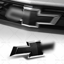 Front Grille Emblem Badge Black Bowtie For 2014-2022 Camaro Front Grille Emblem Badge Black Bowtie For 2014-2022 Camaro