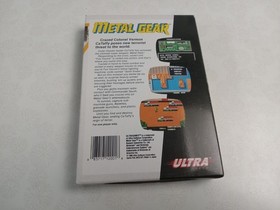 NES Metal Gear CIB Complete Map Included Nice Box!! Great Condition!!