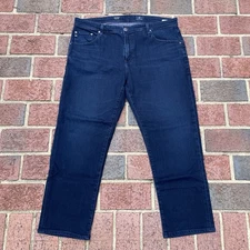 AG Adriano Goldschmied The Tellis Modern Men's Size 38 x 28 Blue Denim Jeans