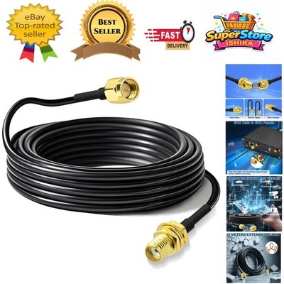 Vielseitiges 5 m SMA Stecker auf Buchse Koaxial Antenne Verlängerungskabel für 4G LTE