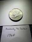 1964 Kennedy Half Dollar 90% Silver (#1652)