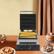 Electronic Commercial Electric Lolly Waffle Stick Baker Machine Waffle Maker