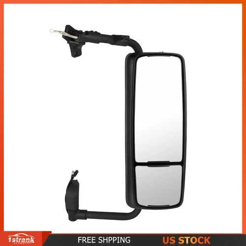 Chrome Mirror Complete Passenger Side For 2004-2017 Volvo VNL