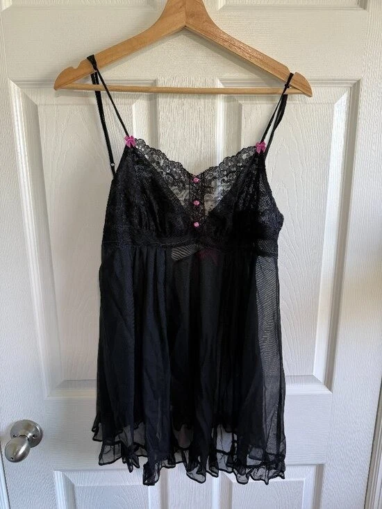 Betsey Johnson Babydoll Black Sleepwear & Robes for Women for sale