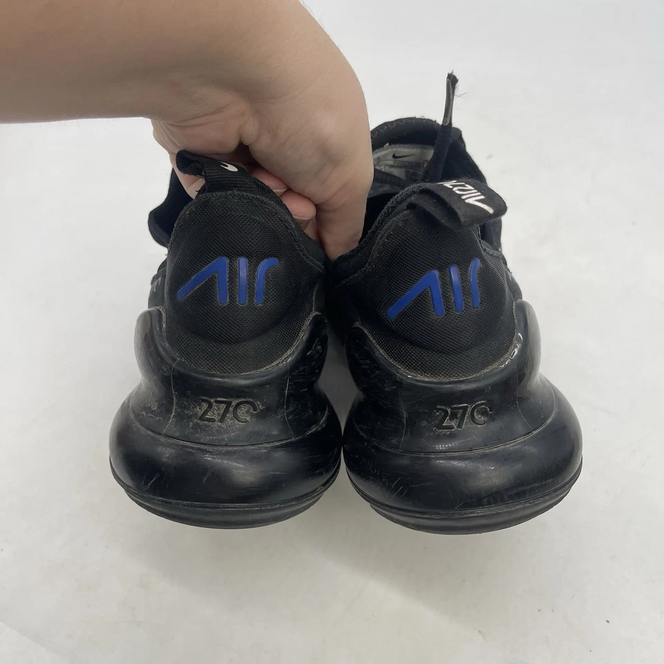 Кроссовки Nike Air Max молодежные 6,5 Y GS тройные черные беговые спортивные fv0370-001 - Изображение 4 из 4